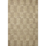 The Sowerby Collection is a wonderfully textural area rug by Leanne Ford x Loloi with a unique construction: alternating high-cut wool and jute pile on a nubby flatweave base to create an organic checkerboard pattern. Available in creamy neutrals and rich, earthy tones, Sowerby is a sophisticated neutral rug for living rooms, bedrooms, and more. Amethyst Home provides interior design, new home construction design consulting, vintage area rugs, and lighting in the Houston metro area.