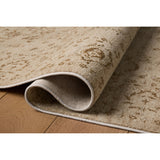 Featuring Haywood Natural Rug by Loloi at Amethyst Home. The Haywood Collection is an easy-to-clean, earth-toned area rug with a subtly distressed traditional design. Haywood is power-loomed of polyester in Turkey, a durable area rug for a living room, bedroom, dining room, or other high-traffic spaces.  Power Loomed  HYD-02 Loloi Ii x Loloi Natural. Amethyst Home provides interior design, new home construction design consulting, vintage area rugs, and lighting in the Omaha metro area.