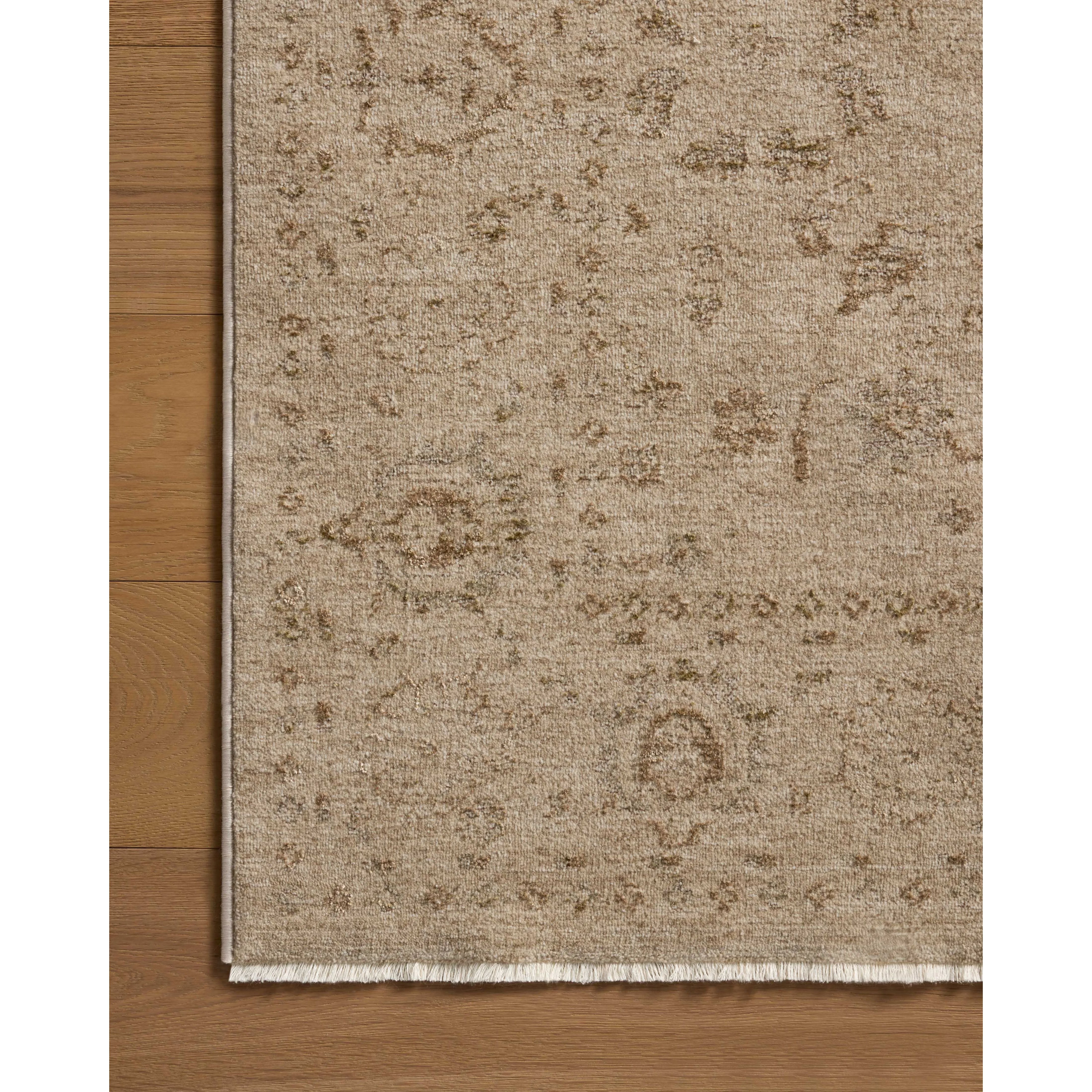Featuring Haywood Natural Rug by Loloi at Amethyst Home. The Haywood Collection is an easy-to-clean, earth-toned area rug with a subtly distressed traditional design. Haywood is power-loomed of polyester in Turkey, a durable area rug for a living room, bedroom, dining room, or other high-traffic spaces.  Power Loomed  HYD-02 Loloi Ii x Loloi Natural. Amethyst Home provides interior design, new home construction design consulting, vintage area rugs, and lighting in the Park City metro area.