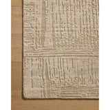 Featuring Woods Oatmeal Rug by Loloi at Amethyst Home. The Woods Collection is a hand-woven area rug with a solid-colored, textured design for elevated home decor. It has a blended wool and rayon pile that is saturated with color and has a subtle sheen, a beautiful rug for living rooms, bedrooms, and more. This collection is made in India and Goodweave-certifie. Amethyst Home provides interior design, new home construction design consulting, vintage area rugs, and lighting in the Tampa metro area.