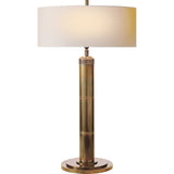 Longacre Tall Table Lamp with Linen Shade Visual Comfort
