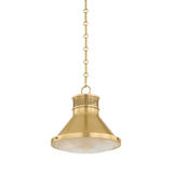Highclere Pendant - Aged Brass