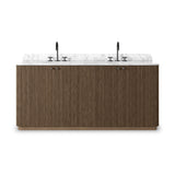 Malden Double Vanity - Satin Espresso Oak | shipping 11/15/2026