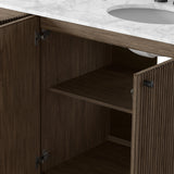 Malden Double Vanity - Satin Espresso Oak | shipping 11/15/2026