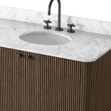 Malden Double Vanity - Satin Espresso Oak | shipping 11/15/2026