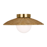 Featuring Mari Medium Flush Mount Burnished Brass by Visual Comfort at Amethyst Home. Add a touch of sophistication to your living space with the Mari Medium Flush Mount in Burnished Brass. Featuring a sleek flush mount design, this elegant and tasteful piece will elevate any room. Enjoy the luxury of ambient lighting with this timeless and exclusive addition to your decor.
Overall . Amethyst Home provides interior design, new construction, custom furniture, and area rugs in the Houston metro area