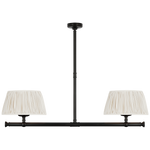 Featuring Marion 56" Linear Chandelier Bronze by Visual Comfort at Amethyst Home. Introducing the Marion 56" Linear Chandelier in Bronze. Elevate your space with this luxurious and exclusive chandelier, crafted with impeccable attention to detail. The sleek linear design adds a touch of modern sophistication, while the bronze finish adds a touch of warmth and elegance. Perfect for an. Amethyst Home provides interior design, new construction, custom furniture, and area rugs in the Boston metro area