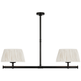 Featuring Marion 56" Linear Chandelier Bronze by Visual Comfort at Amethyst Home. Introducing the Marion 56" Linear Chandelier in Bronze. Elevate your space with this luxurious and exclusive chandelier, crafted with impeccable attention to detail. The sleek linear design adds a touch of modern sophistication, while the bronze finish adds a touch of warmth and elegance. Perfect fo. Amethyst Home provides interior design, new construction, custom furniture, and area rugs in the Washington metro area