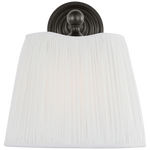 Featuring Matos 11" Sconce Bronze by Visual Comfort at Amethyst Home. Indulge in the luxurious ambiance created by our Matos 11" Sconce Bronze. Enhance your space with this sophisticated sconce, exquisitely crafted with bronze accents. Elevate your home decor with the perfect combination of style and functionality. Illuminate your surroundings with an elegant touch of exclusivity. Amethyst Home provides interior design, new construction, custom furniture, and area rugs in the Scottsdale metro area