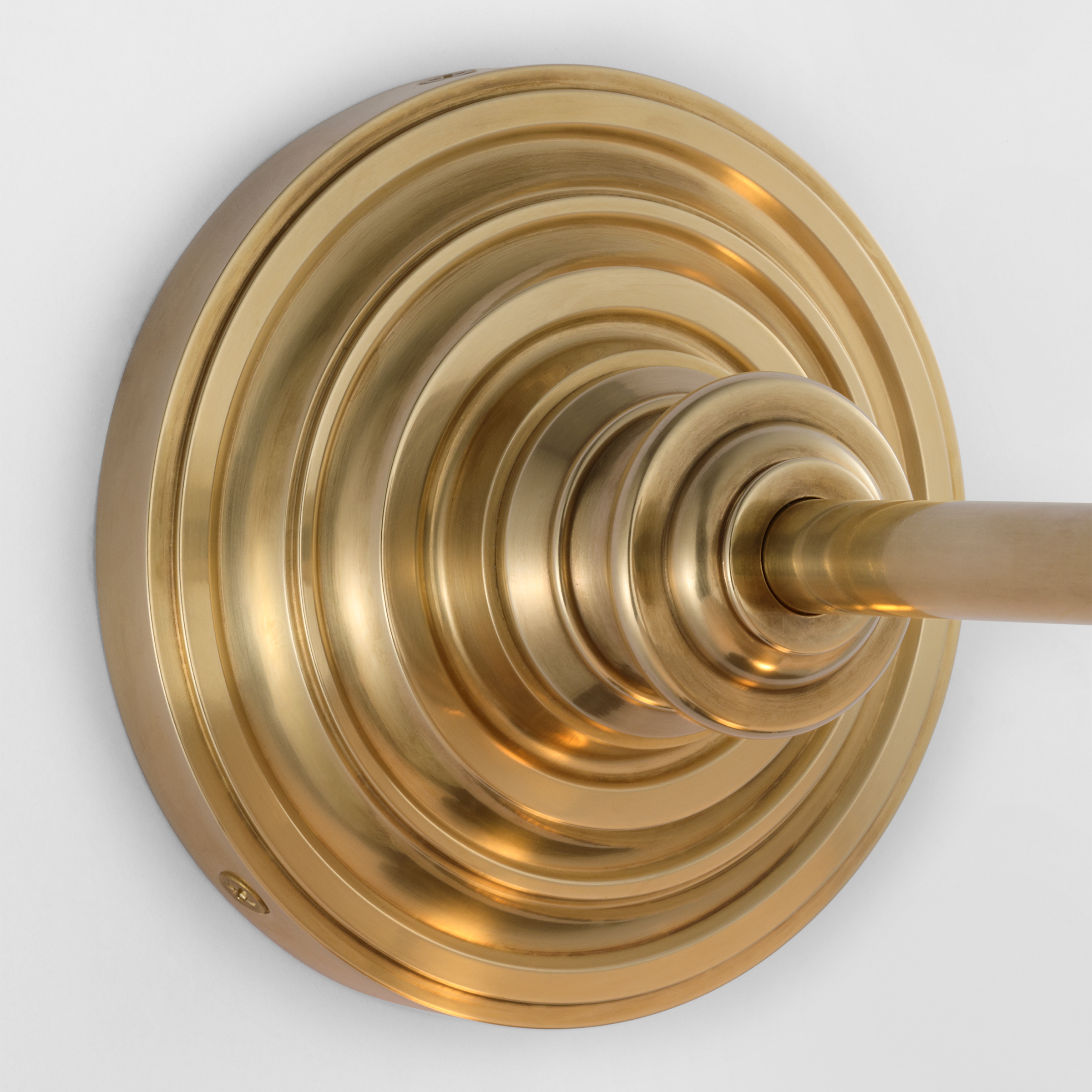 Featuring Matos 11" Sconce Hand-Rubbed Antique Brass by Visual Comfort at Amethyst Home. Introducing the Matos 11" Sconce Hand-Rubbed Antique Brass. Elevate any space with this stunning sconce, crafted with hand-rubbed antique brass for a luxe look. Add a touch of sophistication and elegance to your home with this timeless piece. Illuminate your space in style with Matos.
Overall . Amethyst Home provides interior design, new construction, custom furniture, and area rugs in the San Diego metro area