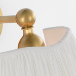 Featuring Matos 11" Sconce Hand-Rubbed Antique Brass by Visual Comfort at Amethyst Home. Introducing the Matos 11" Sconce Hand-Rubbed Antique Brass. Elevate any space with this stunning sconce, crafted with hand-rubbed antique brass for a luxe look. Add a touch of sophistication and elegance to your home with this timeless piece. Illuminate your space in style with Matos.
Overall Di. Amethyst Home provides interior design, new construction, custom furniture, and area rugs in the Seattle metro area