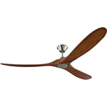Brushed Steel with Koa Blades