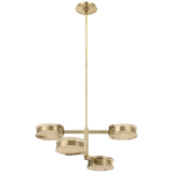 Featuring Melange 25" Multi-Positional Semi-Flush Chandelier Antique-Burnished Brass by Visual Comfort at Amethyst Home. Illuminate your space with the Melange Chandelier, a luxurious addition to any room. This 25" semi-flush chandelier boasts multi-positional arms and an elegant antique-burnished brass finish. Elevate your decor with its stunning design and enjoy the luxuriou. Amethyst Home provides interior design, new construction, custom furniture, and area rugs in the Newport Beach metro area