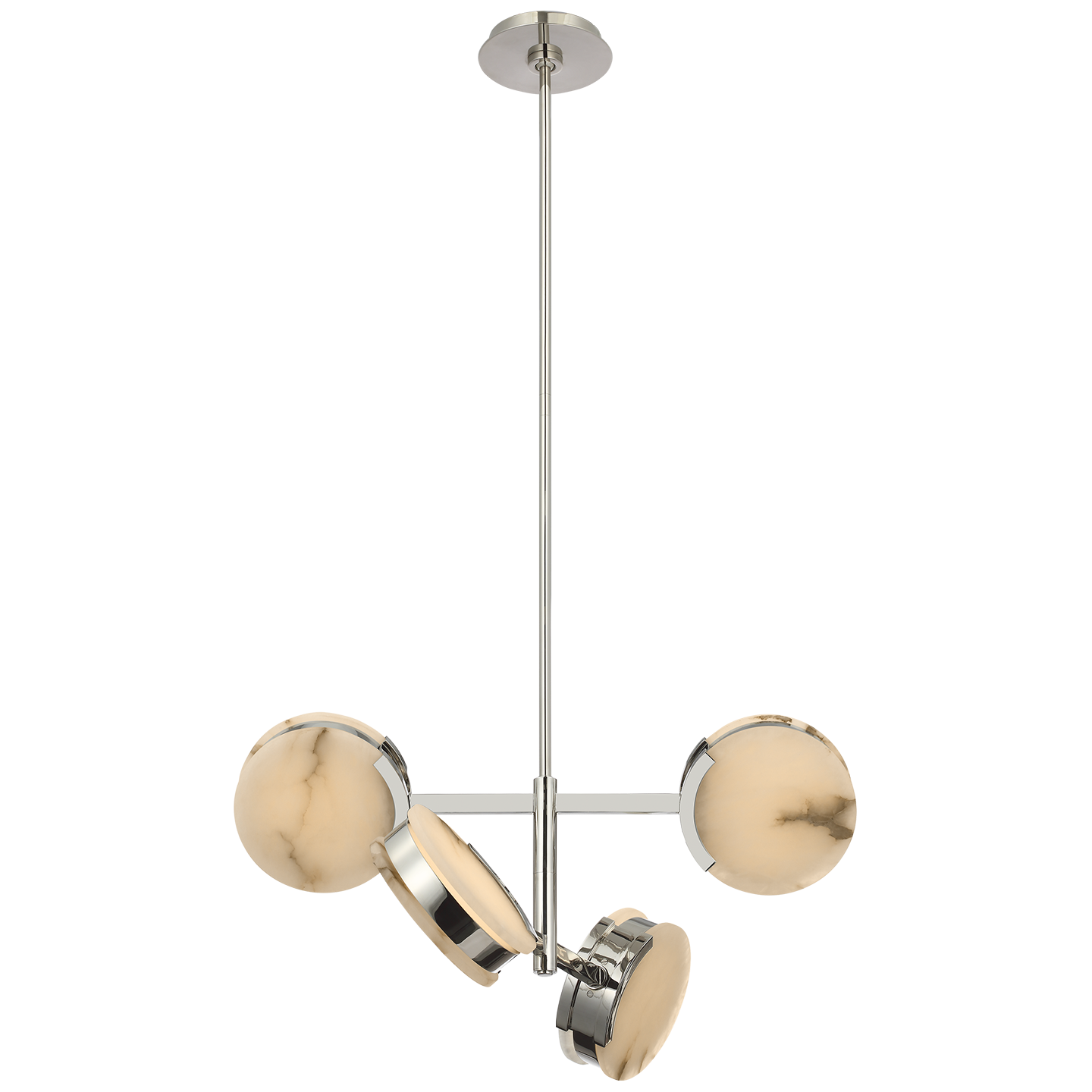 Featuring Melange 25" Multi-Positional Semi-Flush Chandelier Polished Nickel by Visual Comfort at Amethyst Home. Elevate your space with our Melange 25" Multi-Positional Semi-Flush Chandelier in Polished Nickel. Impeccably crafted, this chandelier exudes sophistication and refinement. Its multi-positional design allows for versatile lighting, while the polished nickel finish adds . Amethyst Home provides interior design, new construction, custom furniture, and area rugs in the San Diego metro area