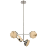 Featuring Melange 25" Multi-Positional Semi-Flush Chandelier Polished Nickel by Visual Comfort at Amethyst Home. Elevate your space with our Melange 25" Multi-Positional Semi-Flush Chandelier in Polished Nickel. Impeccably crafted, this chandelier exudes sophistication and refinement. Its multi-positional design allows for versatile lighting, while the polished nickel finish adds . Amethyst Home provides interior design, new construction, custom furniture, and area rugs in the San Diego metro area