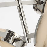 Featuring Melange 25" Multi-Positional Semi-Flush Chandelier Polished Nickel by Visual Comfort at Amethyst Home. Elevate your space with our Melange 25" Multi-Positional Semi-Flush Chandelier in Polished Nickel. Impeccably crafted, this chandelier exudes sophistication and refinement. Its multi-positional design allows for versatile lighting, while the polished nickel finish adds a to. Amethyst Home provides interior design, new construction, custom furniture, and area rugs in the Tampa metro area