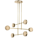 Featuring Melange 54" Multi-Positional Chandelier Antique-Burnished Brass by Visual Comfort at Amethyst Home. Melange 54" Multi-Positional Chandelier in Antique-Burnished Brass with Alabaster
Overall Dimensions: 54" L x 54" W x 65.5" HWeight: 56 lbs.. Amethyst Home provides interior design, new construction, custom furniture, and area rugs in the Calabasas metro area