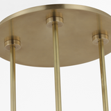 Featuring Melange 54" Multi-Positional Chandelier Antique-Burnished Brass by Visual Comfort at Amethyst Home. Melange 54" Multi-Positional Chandelier in Antique-Burnished Brass with Alabaster
Overall Dimensions: 54" L x 54" W x 65.5" HWeight: 56 lbs.. Amethyst Home provides interior design, new construction, custom furniture, and area rugs in the Calabasas metro area