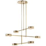 Featuring Melange 54" Multi-Positional Chandelier Antique-Burnished Brass by Visual Comfort at Amethyst Home. Melange 54" Multi-Positional Chandelier in Antique-Burnished Brass with Alabaster
Overall Dimensions: 54" L x 54" W x 65.5" HWeight: 56 lbs.. Amethyst Home provides interior design, new construction, custom furniture, and area rugs in the Kansas City metro area