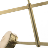 Featuring Melange 54" Multi-Positional Chandelier Antique-Burnished Brass by Visual Comfort at Amethyst Home. Melange 54" Multi-Positional Chandelier in Antique-Burnished Brass with Alabaster
Overall Dimensions: 54" L x 54" W x 65.5" HWeight: 56 lbs.. Amethyst Home provides interior design, new construction, custom furniture, and area rugs in the San Diego metro area