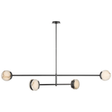 Featuring Melange 72" Multi-Positional Chandelier Bronze by Visual Comfort at Amethyst Home. Illuminate your space with the luxurious Melange 72" Multi-Positional Chandelier. Crafted in bronze, this chandelier adds a touch of elegance and sophistication to any room. Its multi-positional design offers versatility and its size makes it perfect for larger spaces. Elevate your decor. Amethyst Home provides interior design, new construction, custom furniture, and area rugs in the Los Angeles metro area