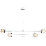 Featuring Melange 72" Multi-Positional Chandelier Bronze by Visual Comfort at Amethyst Home. Illuminate your space with the luxurious Melange 72" Multi-Positional Chandelier. Crafted in bronze, this chandelier adds a touch of elegance and sophistication to any room. Its multi-positional design offers versatility and its size makes it perfect for larger spaces. Elevate your decor w. Amethyst Home provides interior design, new construction, custom furniture, and area rugs in the San Diego metro area