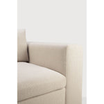 Featuring Mellow Off White Eco Left No Modular Sofa Set by Ethnicraft at Amethyst Home. Comfort ideals form the basis of the Mellow. With clean and classic lines, paired with subtle seam detailing, the Mellow is the welcoming anchor to a liveable lounge space. Choose and place configurable pieces together to create a sofa tailored to your space, or enjoy the convenience of a pre-ar. Amethyst Home provides interior design, new construction, custom furniture, and area rugs in the Monterey metro area