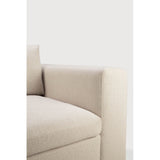 Featuring Mellow Off White Eco Right No Modular Sofa Set by Ethnicraft at Amethyst Home. Comfort ideals form the basis of the Mellow. With clean and classic lines, paired with subtle seam detailing, the Mellow is the welcoming anchor to a liveable lounge space. Choose and place configurable pieces together to create a sofa tailored to your space, or enjoy the convenience of a pre-arr. Amethyst Home provides interior design, new construction, custom furniture, and area rugs in the Boston metro area