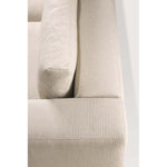 Featuring Mellow Off White Eco 91" Sofa by Ethnicraft at Amethyst Home. Comfort ideals form the basis of the Mellow. With clean and classic lines, paired with subtle seam detailing, the Mellow is the welcoming anchor to a liveable lounge space.Weight : 218 lbs Dimensions: 41" W x 91" L x 25" H. Amethyst Home provides interior design, new construction, custom furniture, and area rugs in the Houston metro area