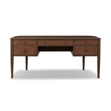 Mikeal Desk - Chestnut Parawood | shipping 10/15/2026