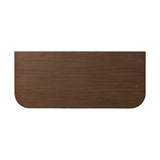 Mikeal Desk - Chestnut Parawood | shipping 10/15/2026