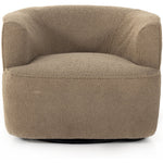 Mila Swivel Chair - Sheepskin Camel  Four Hands