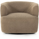 Mila Swivel Chair - Sheepskin Camel  Four Hands