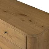 Minnie 7 Drawer Dresser - Aged Natural Oak Veneer | shipping 10/25/2026