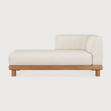 Monocle Outdoor Modular Sofa - Daybed R Arm