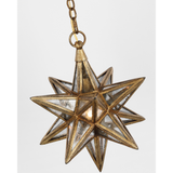 Featuring Moravian Small Star Lantern Gilded Iron by Visual Comfort at Amethyst Home. The Chapman & Myers Moravian Star reinterprets the classic multi-pointed star in antiqued mirror glass and metal, available in multiple finishes. Styled as a single lantern or combined to create a starry statement piece, the geometric lighting will lend a jewelry-like accent to modern interiors.
Over. Amethyst Home provides interior design, new construction, custom furniture, and area rugs in the Tampa metro area