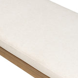 Moya Accent Bench - Crypton Nomad Snow | shipping 10/15/2026