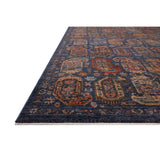 Winchester Navy / Multi Rug