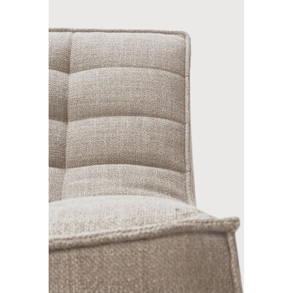 Featuring N701 Beige 90° Round Left Corner Modular Sofa Set by Ethnicraft at Amethyst Home. The N701 sofa is an inviting design that oozes comfort and relaxation. By combining the different modules and sizes, you have unlimited possibilities when it comes to creating your own unique setting. Designed by Jacques Deneef, it’s available in multiple colours and materials, with pre-con. Amethyst Home provides interior design, new construction, custom furniture, and area rugs in the Charlotte metro area