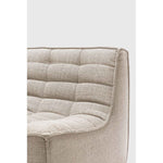 Featuring N701 Beige 90° Round Corner Right Modular Sofa Set by Ethnicraft at Amethyst Home. The N701 sofa is an inviting design that oozes comfort and relaxation. By combining the different modules and sizes, you have unlimited possibilities when it comes to creating your own unique setting. Designed by Jacques Deneef, it’s available in multiple colours and materials, with pre-. Amethyst Home provides interior design, new construction, custom furniture, and area rugs in the Kansas City metro area