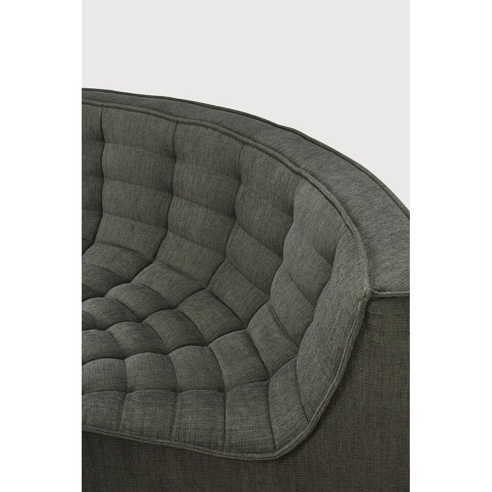 Featuring N701 Moss 90° Round Left Corner Modular Sofa Set by Ethnicraft at Amethyst Home. The N701 sofa is an inviting design that oozes comfort and relaxation. By combining the different modules and sizes, you have unlimited possibilities when it comes to creating your own unique setting. Designed by Jacques Deneef, it’s available in multiple colours and materials, with pre-conf. Amethyst Home provides interior design, new construction, custom furniture, and area rugs in the Nashville metro area