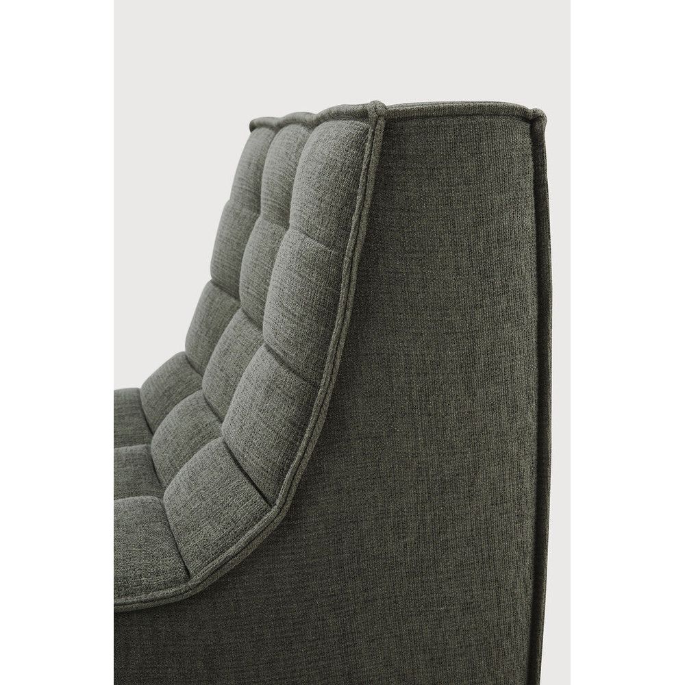 Featuring N701 Moss 1 Seater Modular Sofa by Ethnicraft at Amethyst Home. The N701 sofa is an inviting design that oozes comfort and relaxation. By combining the different modules and sizes, you have unlimited possibilities when it comes to creating your own unique setting.Weight : 39 lbs Dimensions: 36" W x 31.5" L x 30" H. Amethyst Home provides interior design, new construction, custom furniture, and area rugs in the Alpharetta metro area