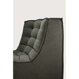 Featuring N701 Moss Modular Sofa by Ethnicraft at Amethyst Home. The N701 sofa is an inviting design that oozes comfort and relaxation. By combining the different modules and sizes, you have unlimited possibilities when it comes to creating your own unique setting.Weight : 30 lbs Dimensions: 39" W x 33" L x 30" H. Amethyst Home provides interior design, new construction, custom furniture, and area rugs in the Boston metro area