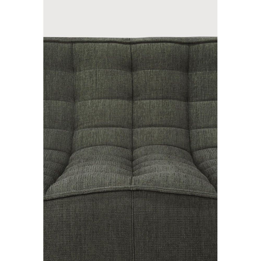 Featuring N701 Moss 2 Seater Modular Sofa by Ethnicraft at Amethyst Home. The N701 sofa is an inviting design that oozes comfort and relaxation. By combining the different modules and sizes, you have unlimited possibilities when it comes to creating your own unique setting.Weight : 61 lbs Dimensions: 36" W x 55.5" L x 30" H. Amethyst Home provides interior design, new construction, custom furniture, and area rugs in the Miami metro area