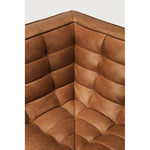Featuring N701 Old Saddle 90° Square Left Corner Modular Sofa Set by Ethnicraft at Amethyst Home. The N701 sofa is an inviting design that oozes comfort and relaxation. By combining the different modules and sizes, you have unlimited possibilities when it comes to creating your own unique setting. Designed by Jacques Deneef, it’s available in multiple colours and materials, with p. Amethyst Home provides interior design, new construction, custom furniture, and area rugs in the Charlotte metro area