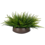 Designed for exterior spaces, this UV-rated product delivers all-season beauty and luxury. Perfect for patios, decks, entryways, or any outdoor living area. Embrace nature?s charm with the green Fern Boston, thoughtfully displayed in a Concrete Bowl. Amethyst Home provides interior design, new home construction design consulting, vintage area rugs, and lighting in the Austin metro area.