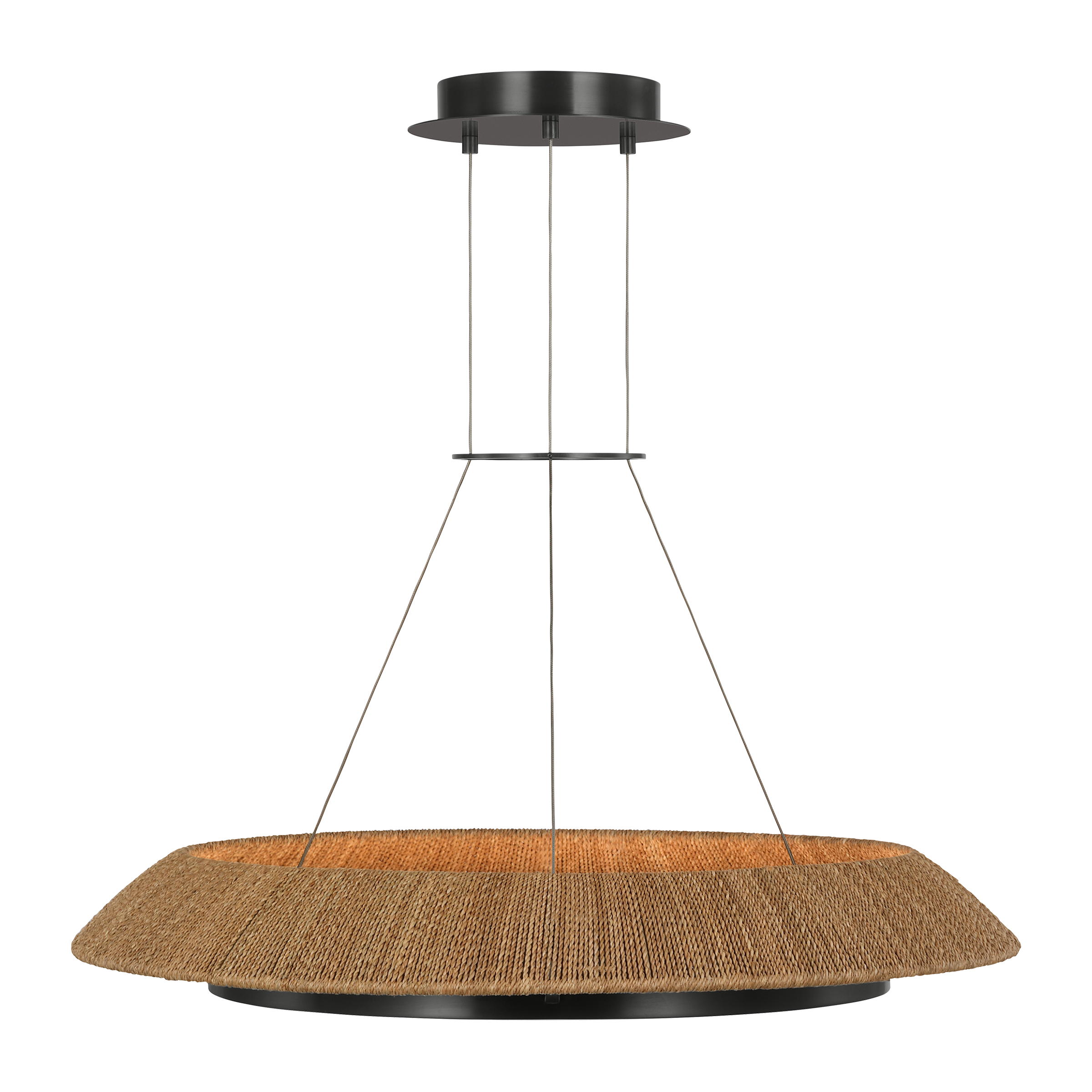 Featuring Noa Medium Chandelier Bronze by Visual Comfort at Amethyst Home. The Noa Medium Chandelier by Sean Lavin is a woven series designed to captivate natural elements. This Modern Ring Chandelier is more than just a lighting fixture-it's a statement piece that transforms any space into a haven of modern elegance. Whether suspended above a dining table, in a living room, or i. Amethyst Home provides interior design, new construction, custom furniture, and area rugs in the Des Moines metro area