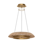 Featuring Noa Small Chandelier Hand Rubbed Antique Brass by Visual Comfort at Amethyst Home. The Noa Small Chandelier by Sean Lavin is a woven series designed to captivate natural elements. This Modern Ring Chandelier is more than just a lighting fixture-it's a statement piece that transforms any space into a haven of modern elegance. Whether suspended above a dining table, in a . Amethyst Home provides interior design, new construction, custom furniture, and area rugs in the Des Moines metro area