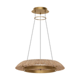 Featuring Noa Small Chandelier Hand Rubbed Antique Brass by Visual Comfort at Amethyst Home. The Noa Small Chandelier by Sean Lavin is a woven series designed to captivate natural elements. This Modern Ring Chandelier is more than just a lighting fixture-it's a statement piece that transforms any space into a haven of modern elegance. Whether suspended above a dining table, in a . Amethyst Home provides interior design, new construction, custom furniture, and area rugs in the Des Moines metro area