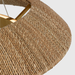 Featuring Noa Small Chandelier Hand Rubbed Antique Brass by Visual Comfort at Amethyst Home. The Noa Small Chandelier by Sean Lavin is a woven series designed to captivate natural elements. This Modern Ring Chandelier is more than just a lighting fixture-it's a statement piece that transforms any space into a haven of modern elegance. Whether suspended above a dining table, in a livin. Amethyst Home provides interior design, new construction, custom furniture, and area rugs in the Omaha metro area